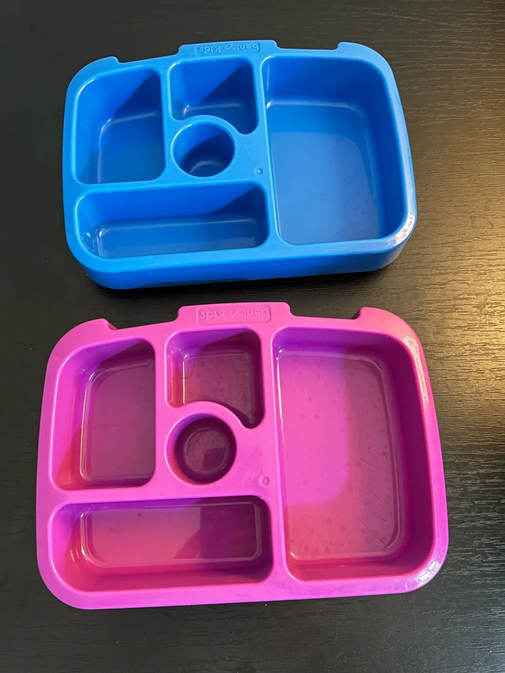 2-Pack Bento Lunch Boxes - Blue & Pink Bento Boxes
